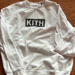 KITH White womens sweatshirt size small